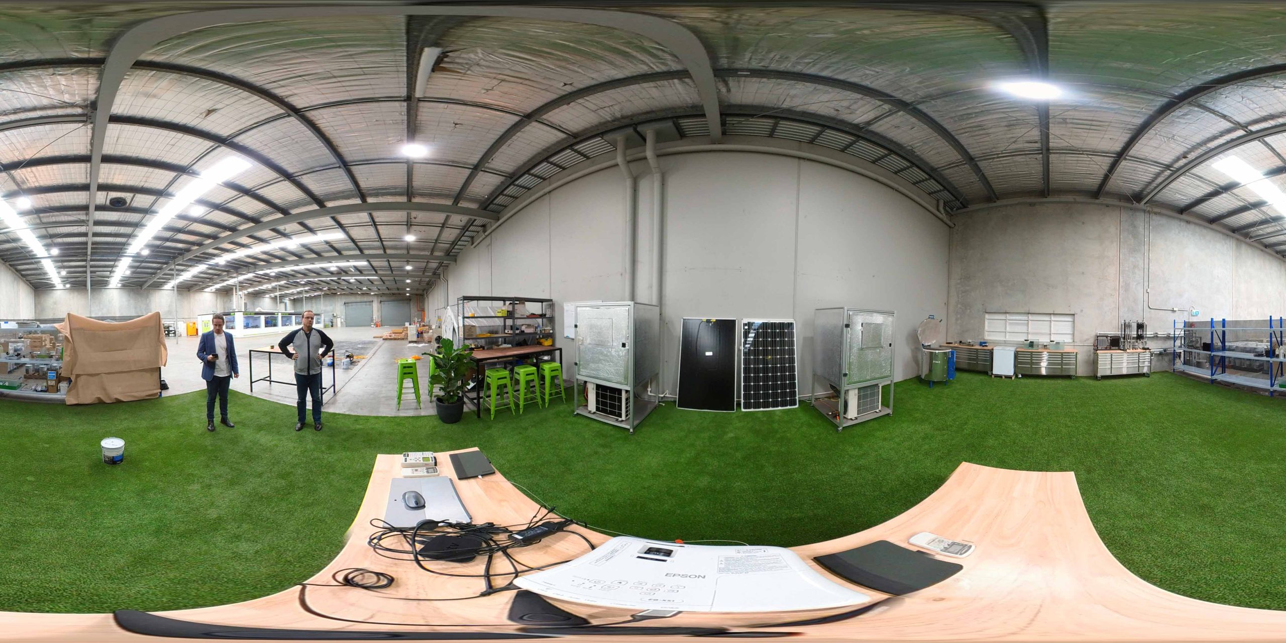 THERMAL-XR demonstration centre main scene