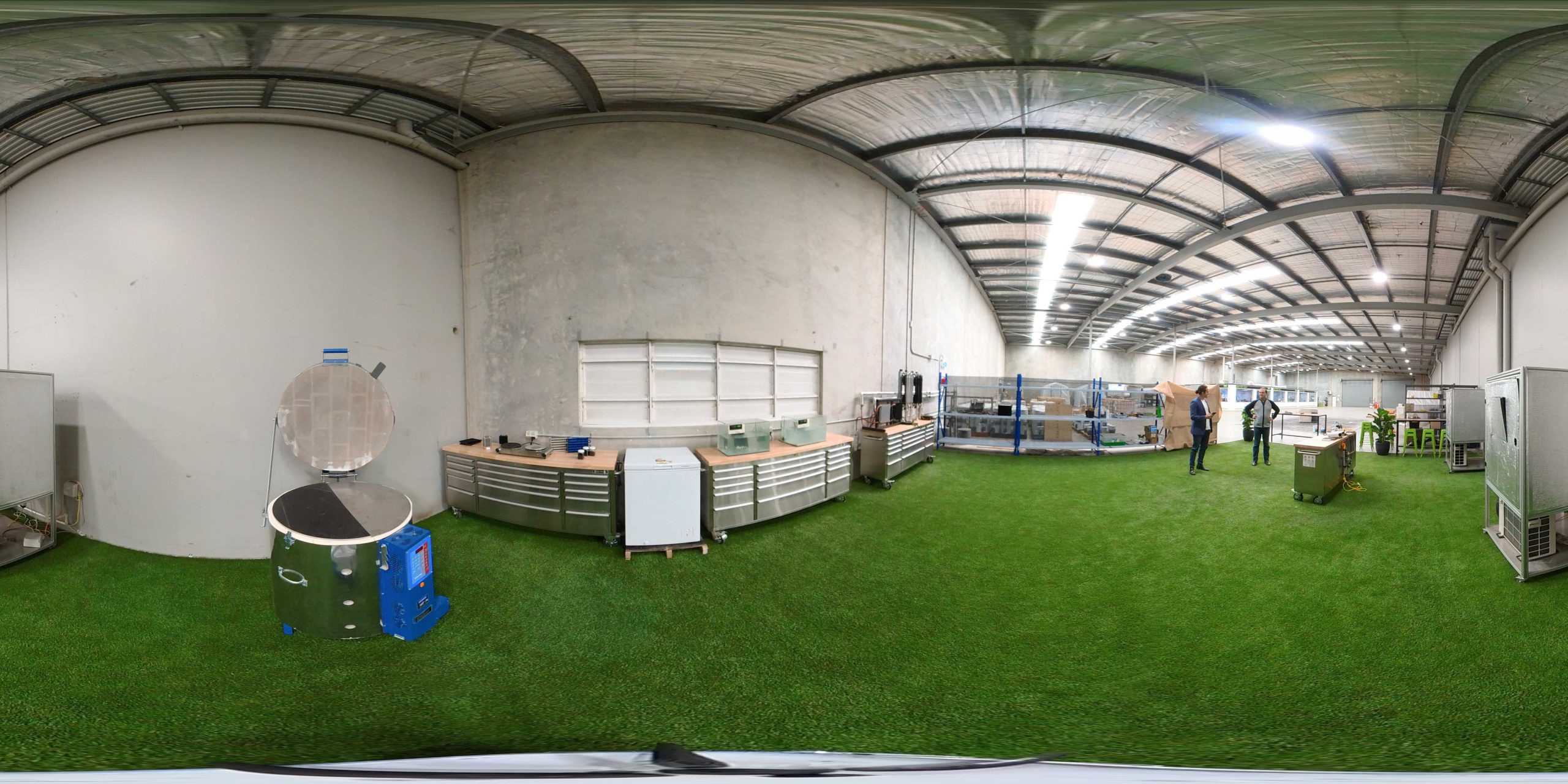 THERMAL-XR demonstration centre heat transfer testing area