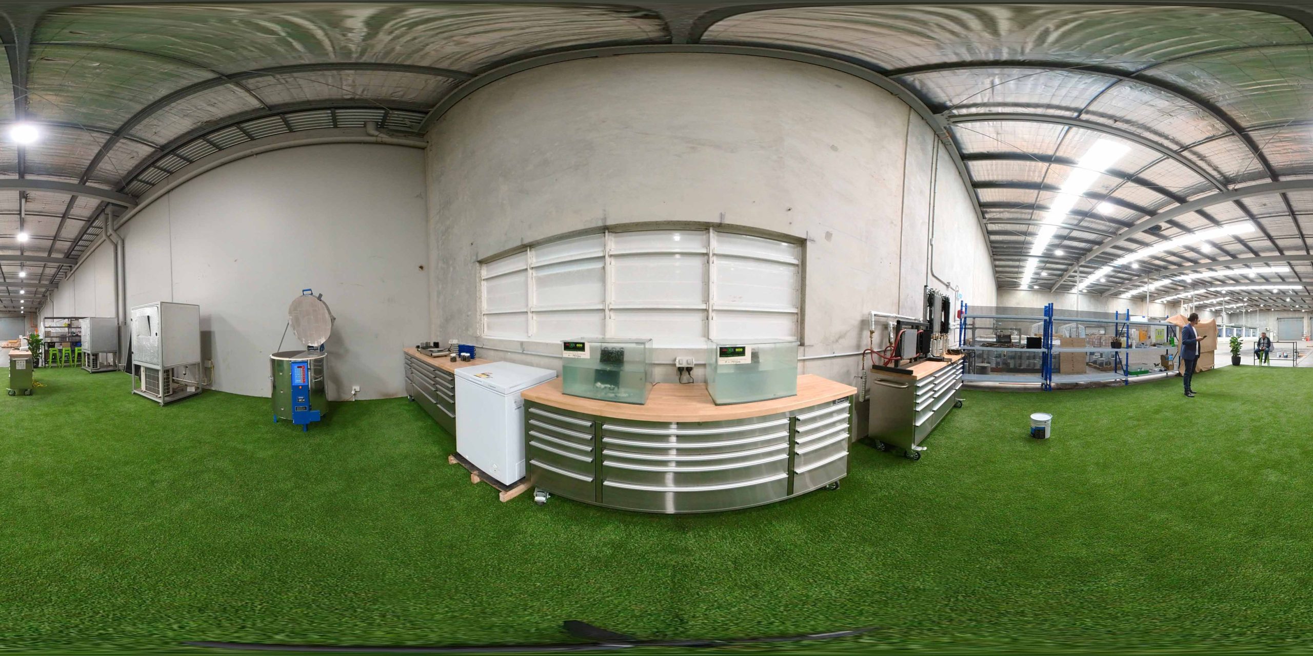 THERMAL-XR demonstration centre corrosion testing area