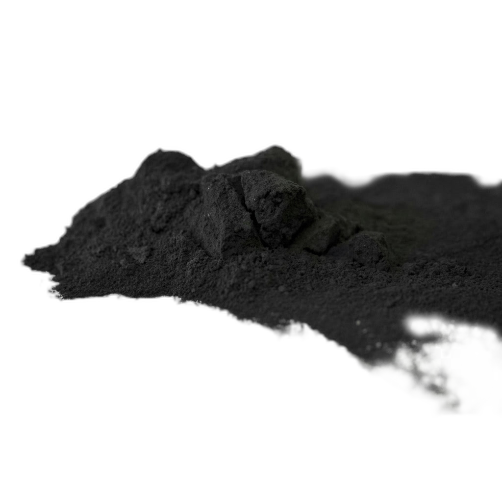 SUPA G graphene material shown as black powder