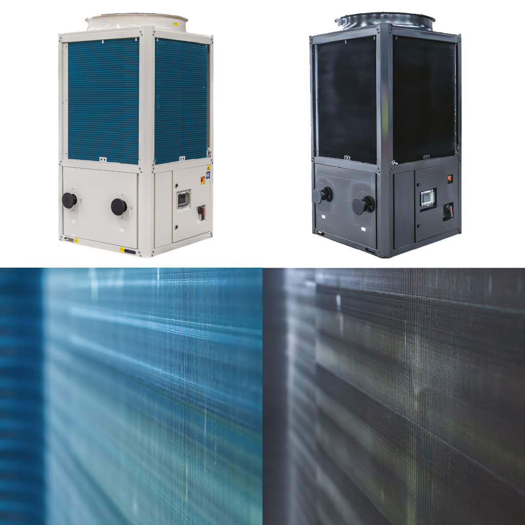 Before and after HVAC thermal management comparison