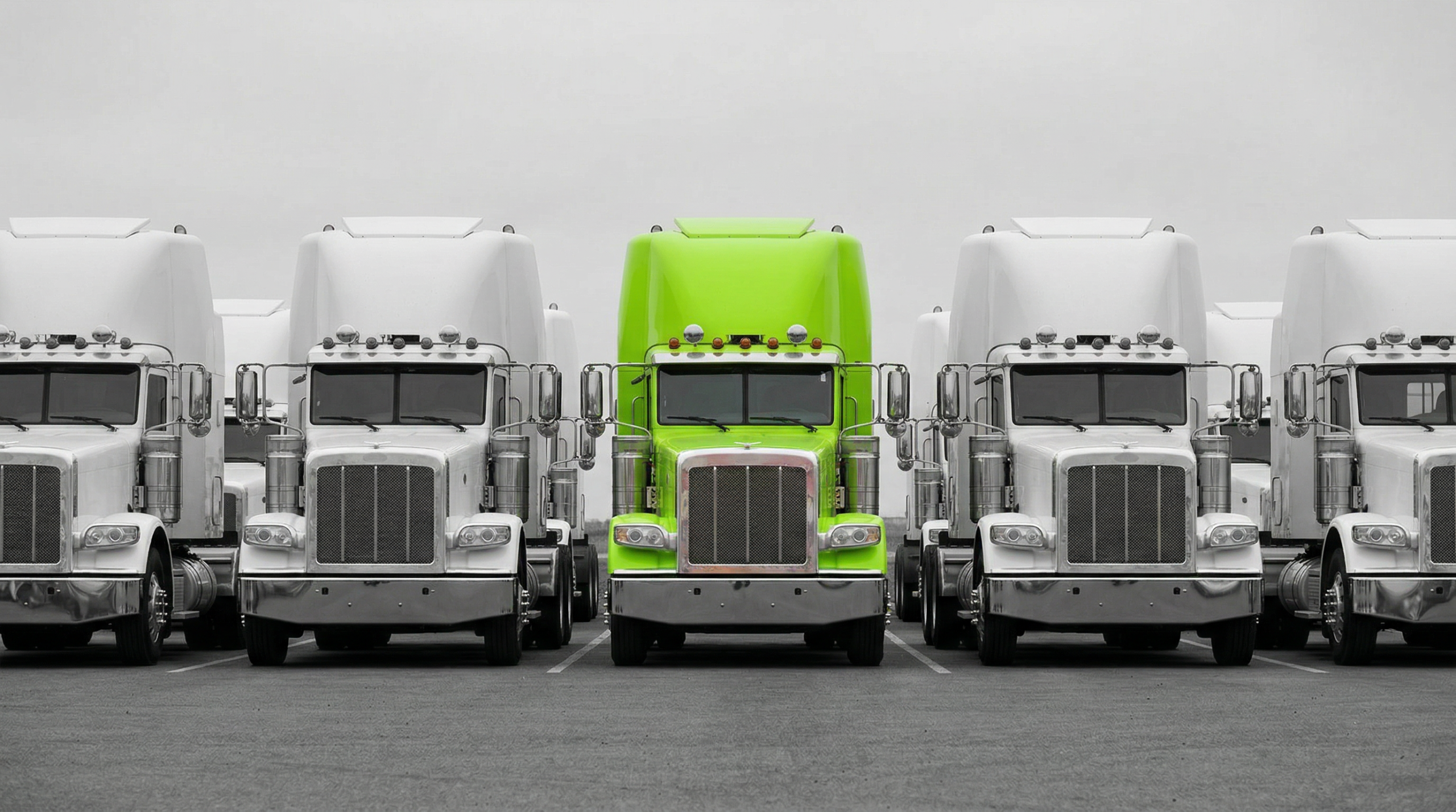 Commercial truck fleet and transport operations